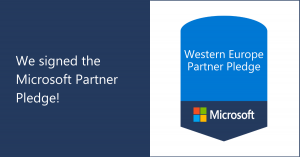 Badge Microsoft Partner Pledge